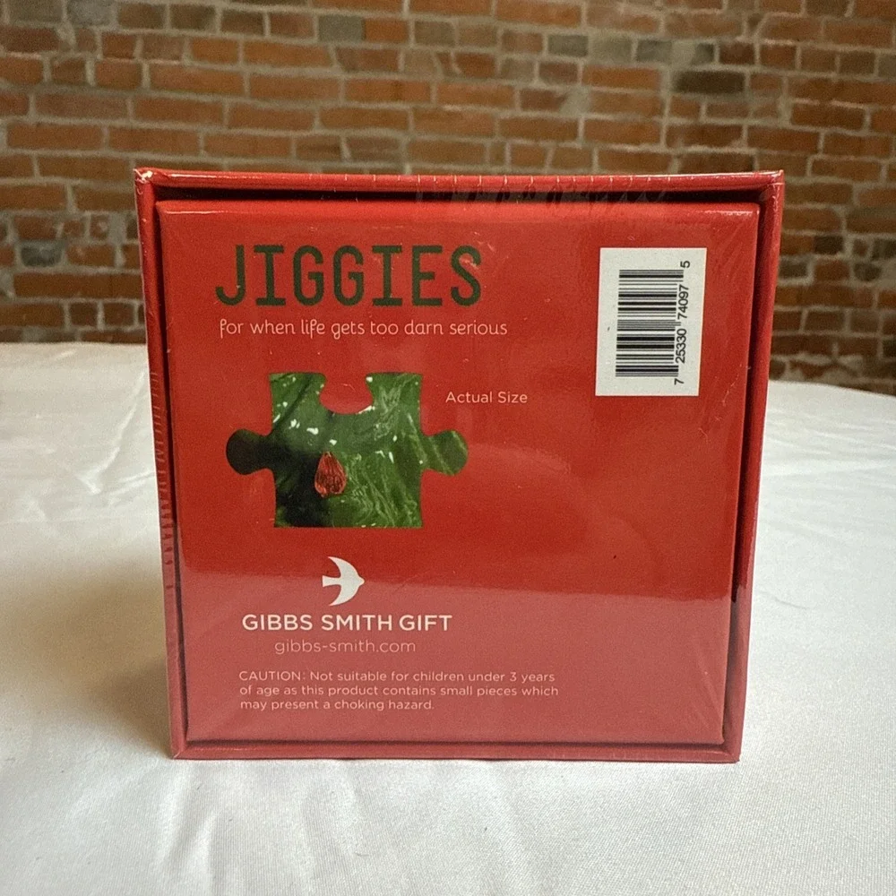 Jiggies Christmas Puzzle‎ 43 Pieces Nostalgic Ceramic Lighted Tree Design NEW